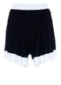 BALMAIN 6 BTN KNIT PLEATED SHORTS