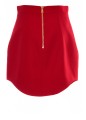 BALMAIN 6 BTN SHORT GDP SKIRT