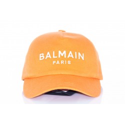 BALMAIN COTTON CAP WITH BALMAIN PARIS LOGO