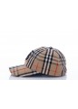 BURBERRY MH TB CHK BASEBALL CAP 100% COTTON
