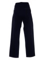 YVES SALOMON TROUSERS THICK COTTON