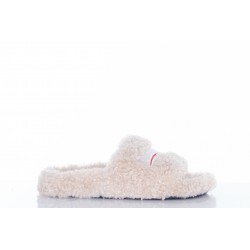 BALENCIAGA FURRY SLIDE SANDAL