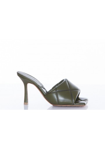 BOTTEGA VENETA RUBBER LIDO MULE SANDAL