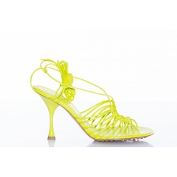 BOTTEGA VENETA DOT LACE-UP SANDAL