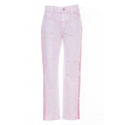 STELLA MCCARTNEY SKINNY BOYFRIEND PEACH LOGO