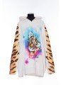 STELLA MCCARTNEY LNY TIGER PRINT SWEATSHIRT