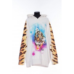 STELLA MCCARTNEY LNY TIGER PRINT SWEATSHIRT