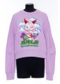 STELLA MCCARTNEY SMILE BUNNY PRINT  SWEATSHIRT