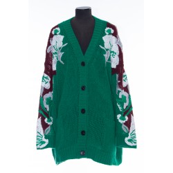 VALENTINO CARDIGAN+TULIPOP BORDERED+EMBROIDERY