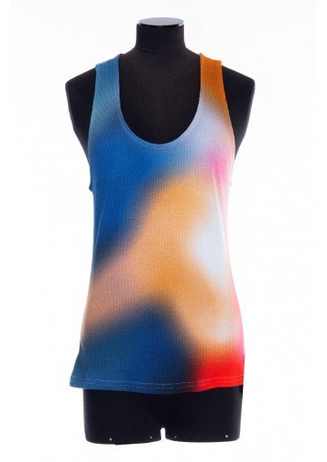 LOEWE BLUR PRINT TANK TOP