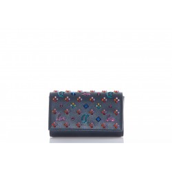 CHRISTIAN LOUBOUTIN PALOMA CLUTCH CALF