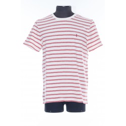 SAINT LAURENT T-SHIRT COL ROND (VO  JERSEY RAYURE GUMP