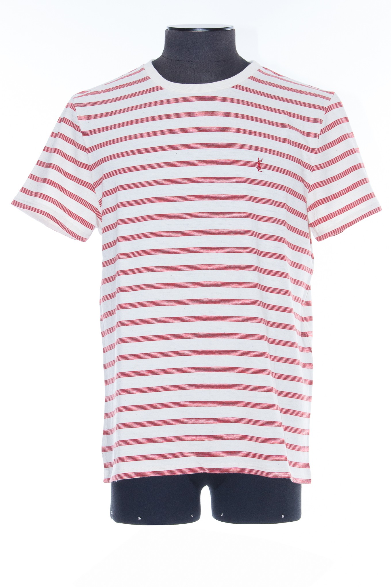 【関税＆送料込み】Saint Laurent T-Shirt Col Rond (Volume T 818535-YBHD2-1467-t-shirt-