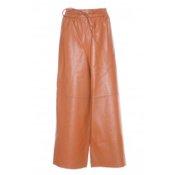 YVES SALOMON TROUSERS THIN LAMB LEATHER