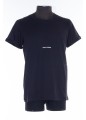 SAINT LAURENT T-SHIRT COL ROND  JERSEY IMPRIM