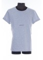 SAINT LAURENT T-SHIRT COL ROND  JERSEY IMPRIM