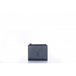 SAINT LAURENT YSL CREDIT CARD HOLD YSL PCC(307Y)MONO  GRAIN DE POU