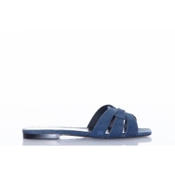 SAINT LAURENT NU PIEDS 05 SLIDE SA JEANS SKINNY STRETCH