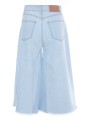 STELLA MCCARTNEY SUMMER BLUE WASH  DENIM CULOTTE