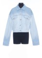 STELLA MCCARTNEY SUMMER BLUE SUN BLEACH CROPPED