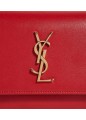 SAINT LAURENT SUNSET LARGE CHAIN BAG CUIR LISSE ASPEN FINITIONS OR