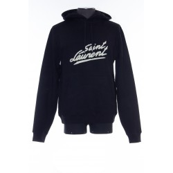 SAINT LAURENT HOODIE DECOUPES (VOL M DOUX IMP  SAINT LAURENT 50'S