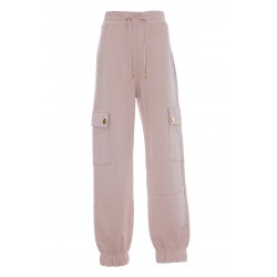 BALMAIN ECO-DESIGNED COTTON CARGO SWEATPANTS