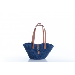 SAINT LAURENT YSL BAG S PANIER SOU W_SISAL TRES C/ SM.TOR/VEG.LIM