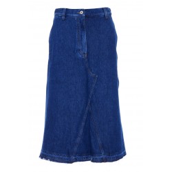 LOEWE DENIM MIDI SKIRT