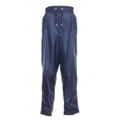 LOW CROTCH MONOGRAM NYLON PANTS