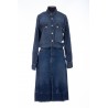 VINTAGE DARK DENIM SHIRT DRESS