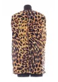 TOP CHEETAH PRINT SILK CDC