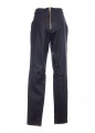 HW 6 BTN LEATHER SKINNY PANTS