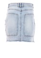 VINTAGE BLUE DENIM SHORT SKIRT