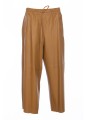 WIDE LEG LEATHER TROUSERS