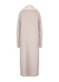 LONG BELTED COAT IN CASHMERE WOOL