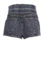 HW ZIPPED USED DENIM SHORTS