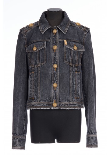 2 PKTS USED DENIM JACKET