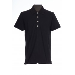 MONOGRAM COTTON PIQUE POLO SHIRT