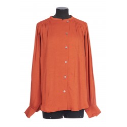 BLOUSE OVERSIZE EN CRÊPE