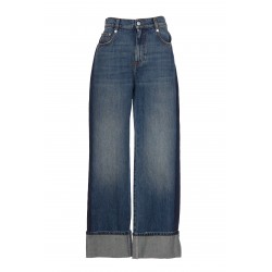 DENIM TROUSERS*3 BLUE DENIM