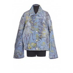 REWILD FLORA OVERSIZE DENIM JACKET