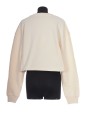 BALMAIN PASTEL PRINTED CROPPED SWEAT