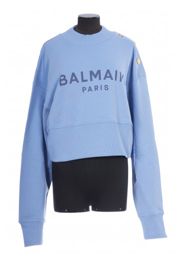 3 BTN BALMAIN PRINTED SWEATSHIRT