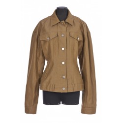 WAISTED BUTONNED JACKET