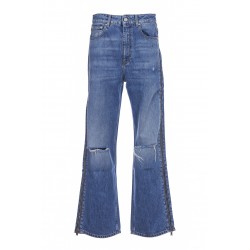 ZIP MID BLUE VINTAGE WASH PETIT FIT ZIP JEANS