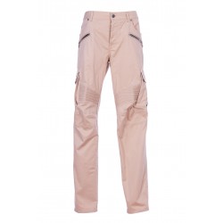 CARGO TAPERED COTTON PANTS