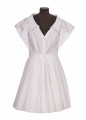 DAY DRESS ORGANIC COMPACT POPELINE