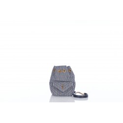 YSL NANO BUCKET MNG STRIPED DEN.PAMPL /VIT.PIUM