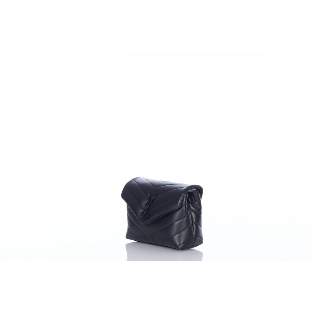 YSL MINIBAG MONO WIT VITELLO PIUMOTTO Studio 14